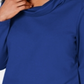 Karen Scott Women's Sport Cowl Neck Top Blue Size X-Large