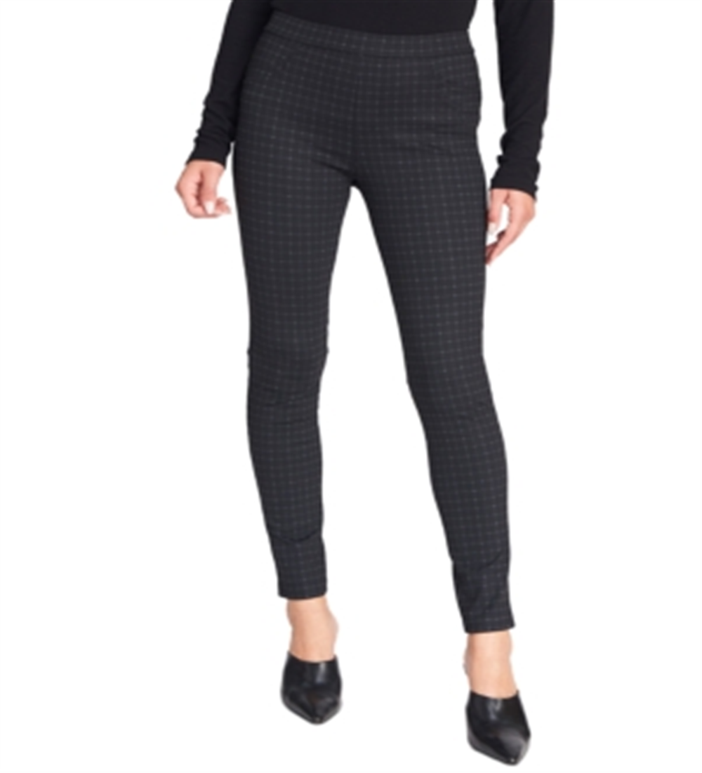 Sanctuary Women's Window Pane Skinny Leggings Black Size X-Large