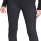 Sanctuary Women's Window Pane Skinny Leggings Black Size X-Large