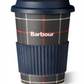 Barbour Men's Tartan Travel Mug Blue Size M