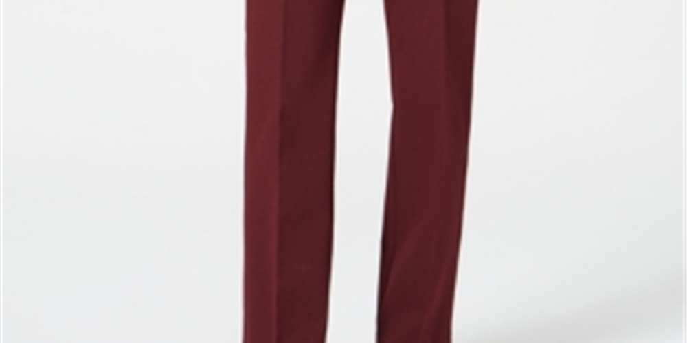 Charter Club Women's Trouser Pants WineSize 10