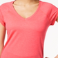 Ideology Women's Rapidry Heathered Performance T-Shirt Pink Size L