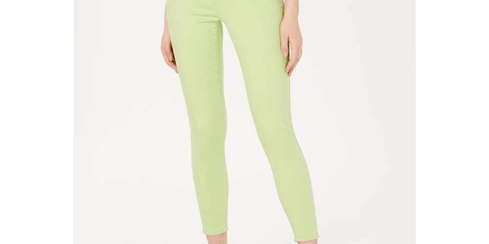 Celebrity Pink Junior's Skinny Ankle Jeans Green Size 11