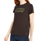Levi's Women's Perfect Camo Batwing Logo T-Shirt Black Size XX-Large