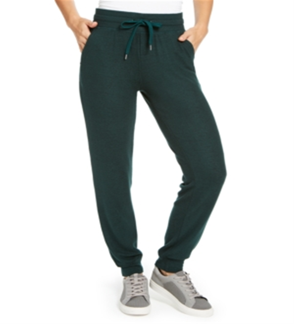 Ideology Women's Tie Wide Leg Casual Pants Green Size XX-Large