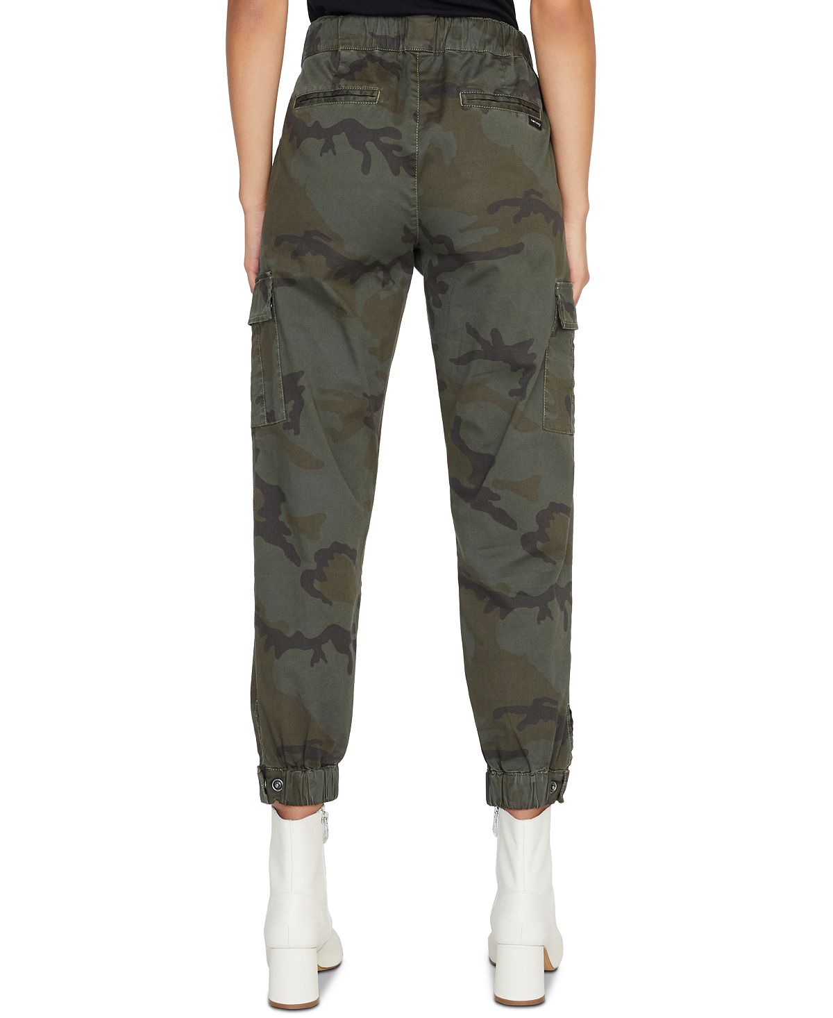 Sanctuary Women's Commander Cargo Jogger Pants Green Size 28