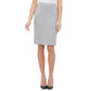 Tommy Hilfiger Women's Knit Sweatshirt Pencil Skirt Gray Size 12