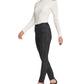 DKNY Women's Snakeskin Print Skinny Stretch Jeans Black Size 29X26