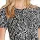 DKNY Women's Crew Neck Asymmetric Top Gray Size X-Large