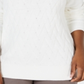 Karen Scott Women's Basket Stitch Sweater White Size X-Large