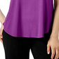 Alfani Women's Top Purple Size Large