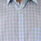 Bar III Men's Stretch Easy Care Button up Dress Shirt Green Size 15x34-35