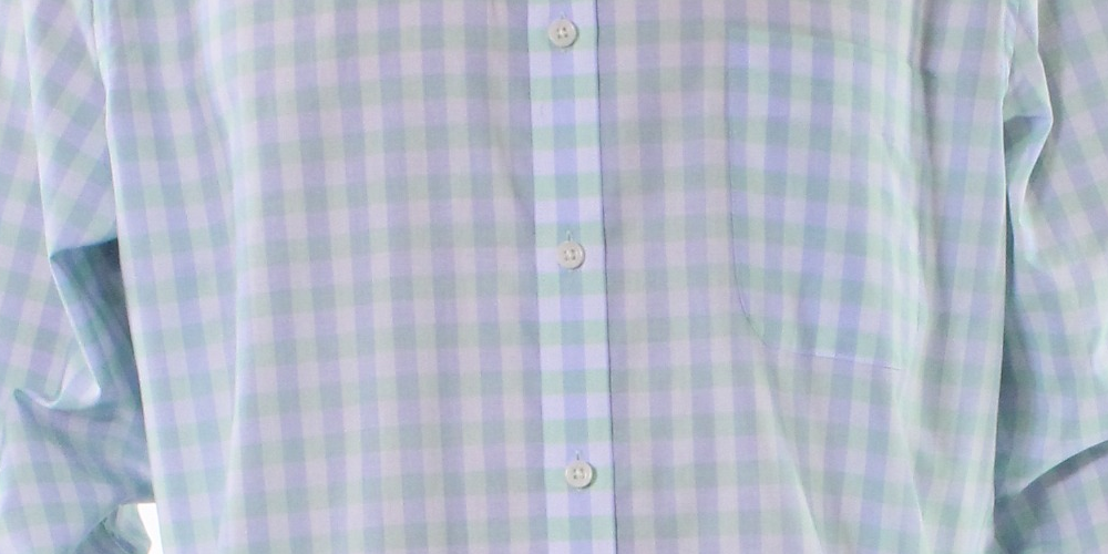Bar III Men's Stretch Easy Care Button up Dress Shirt Green Size 15x34-35