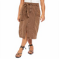 Free People Women's Catching Feelings MIDI Skirt Brown Size 10