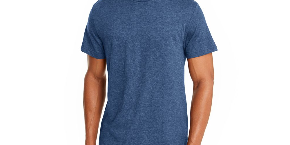 Alfani Men's Crewneck Undershirt Green Size L