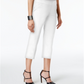 Alfani Women's Zippered Skinny Evening Pants White Size 14