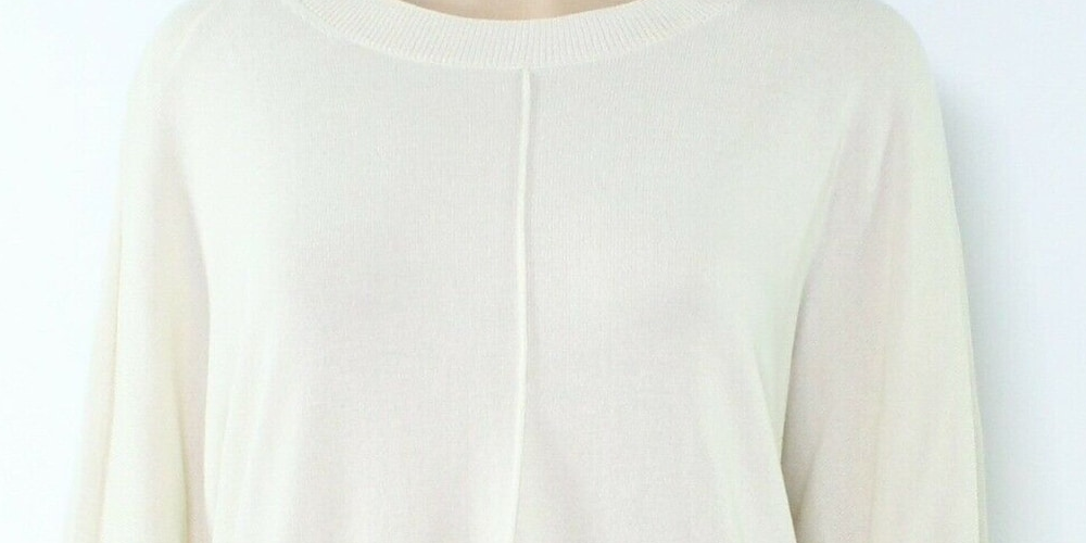 Alfani Women's SeaPullover Sweater White Size Large
