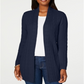 Karen Scott Women's Cable Knit Cardigan Blue Size X-Small