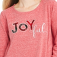 Style & Co Women's Printed Casual Sweater Red Size 3X