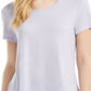 Ideology Women's Activewear Fitness T-Shirt Purple Size X-Small