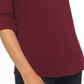 Michael Kors Women's Waffle Knit Lace up Front Top Red Size Medium