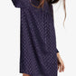 Sanctuary Women's Sparks Fly Smocked Mini Dress Blue Size 12