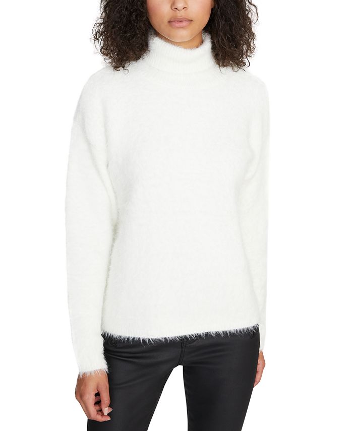 Sanctuary Women's Super Soft Mock Neck Top Black Size 2XS