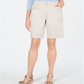 Karen Scott Women's Skimmer Shorts Beige Size 6P