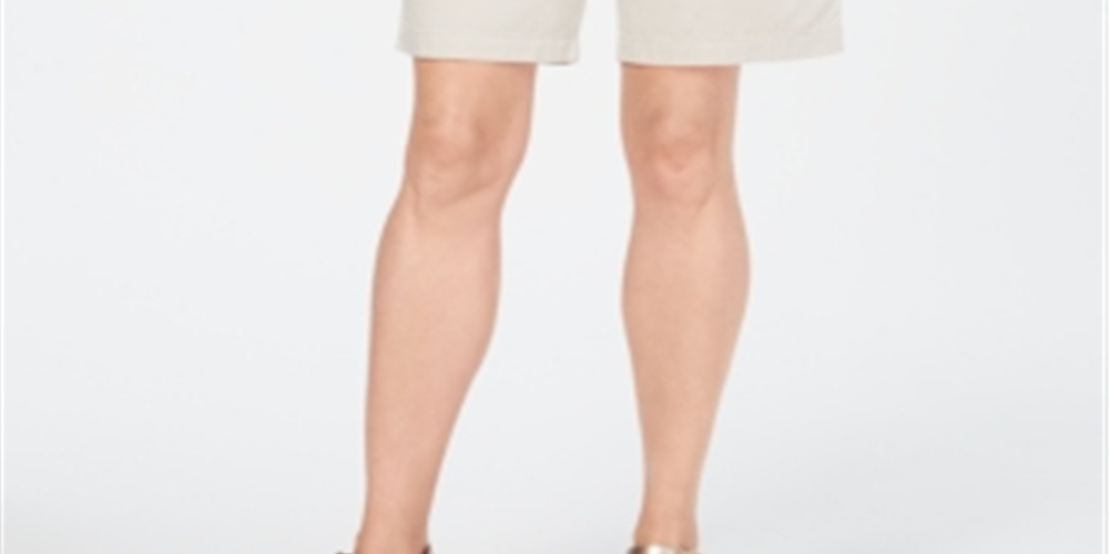 Karen Scott Women's Skimmer Shorts Beige Size 6P