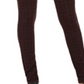 Style & Co Women's Plaid Ponte Legging Wine Size Petite M