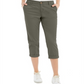 Style & Co Women's Chino Capri Pants Green Size 12