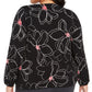 Alfani Women's Plus Printed Surplice Neck Blouse Black Size 0X