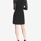 Tommy Hilfiger Women's Lace Sleeve a Line Dress Wine Size 10
