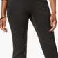 Charter Club Women's Cambridge Pull on Ponte Pants Gray Size 4