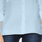 Vince Camuto Women's Utility Shirt Blue Size Large