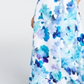 Jump Women's Floral Spaghetti Strap V Neck Full Length Formal Fit Flare Dress White Size 5-6