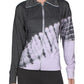 Ideology Women's Funnel-Neck Zip-up Sweatshirt Purple Size M
