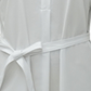 Alfani Women's Tie Waist Collared T-Shirt White Size M