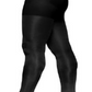 Berkshire Women's Plus Shine Tights Easy on! Control Top Black Size Petite