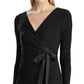 Ralph Lauren Women's Bow Detail Dress Black Size 8
