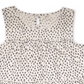 Style & Co Women's Polka Dot Sleeveless Jewel Neck Tiered Top White Size Small