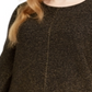 Alfani Women's Plus Metallic Ribbed Knit Tunic Sweater Black Size 0X