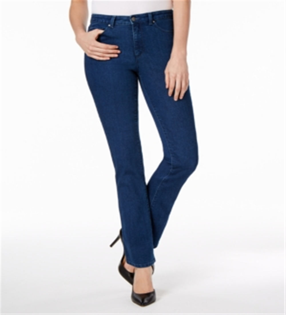 Charter Club Women's Prescott Bootcut Jeans Blue Size 6