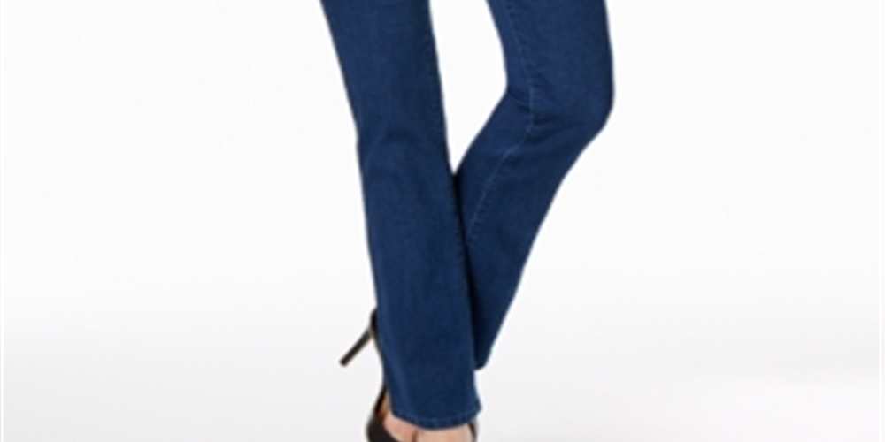 Charter Club Women's Prescott Bootcut Jeans Blue Size 6