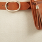 INC International Concepts Women's Tassel Fanny Pack Various Bag Brown One Size