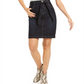 INC International Concepts Women's Curvy Paperbag Jean Skirt Blue Size 2