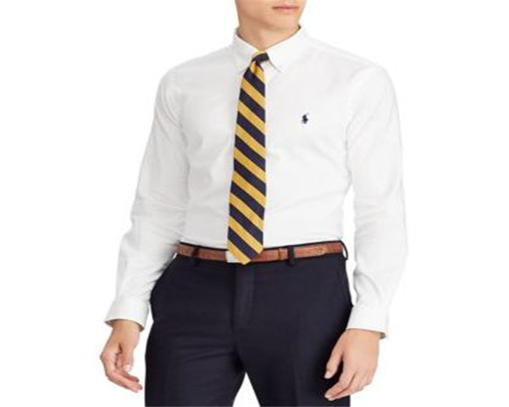 Ralph Lauren Men's Oxford Button up Shirt White Size Medium