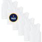 The Children's Place Boy's 6 Pack Basic Tank Top White Size S