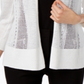 Alfani Women's Novelty Stitch Sweater White Size Small