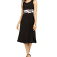 Jessica Howard Women's Floral Dress & Jacket Black Size 12